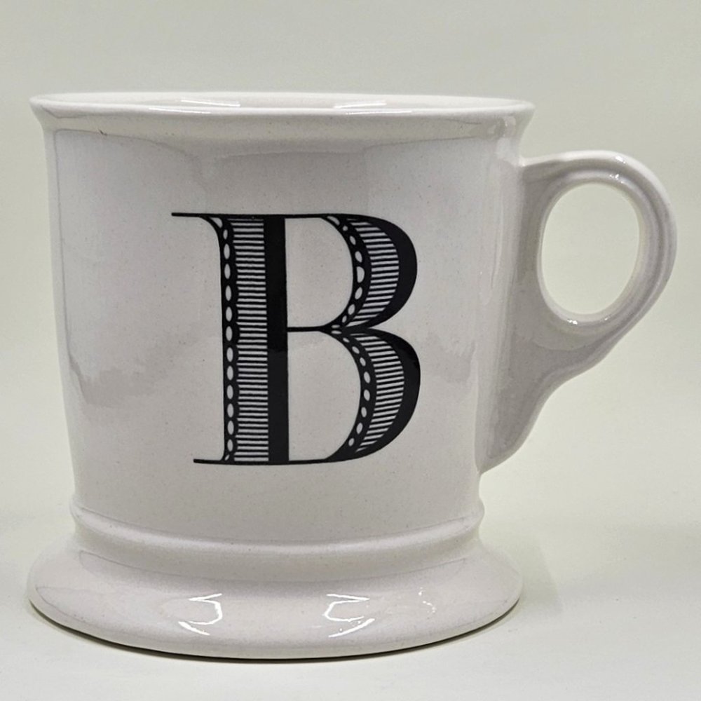 Anthropologie Monogram Mug (a.k.a. Mr. Mug) "B" (1 of 2)